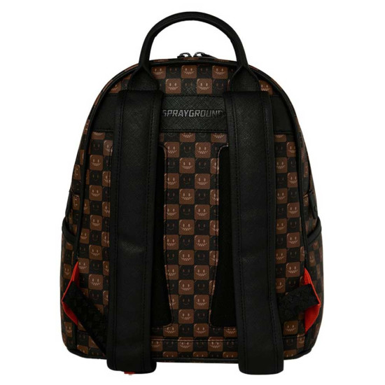 Sprayground Τσάντα πλάτης Sharks In Paris WTF Bubble Brown Check Savage Backpack